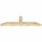 Ekena Millwork Portland Rough Sawn Timber Gable Bracket, Douglas Fir, 72"W x 21"H x 4"D x 6"F, 7/12 Pitch GBW072X21X0406POR00RDF - alternate 5